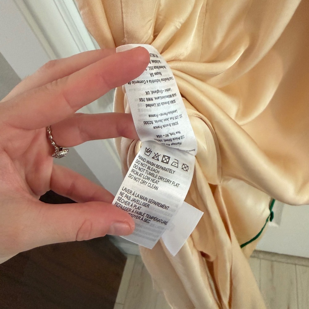 Farm Rio Rose Detailed Sleeveless Maxi Dress Rose S Drama Romantic Statement - Picture 8 of 9